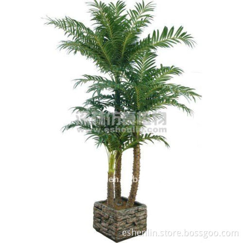 fake silk artificial coconut plant